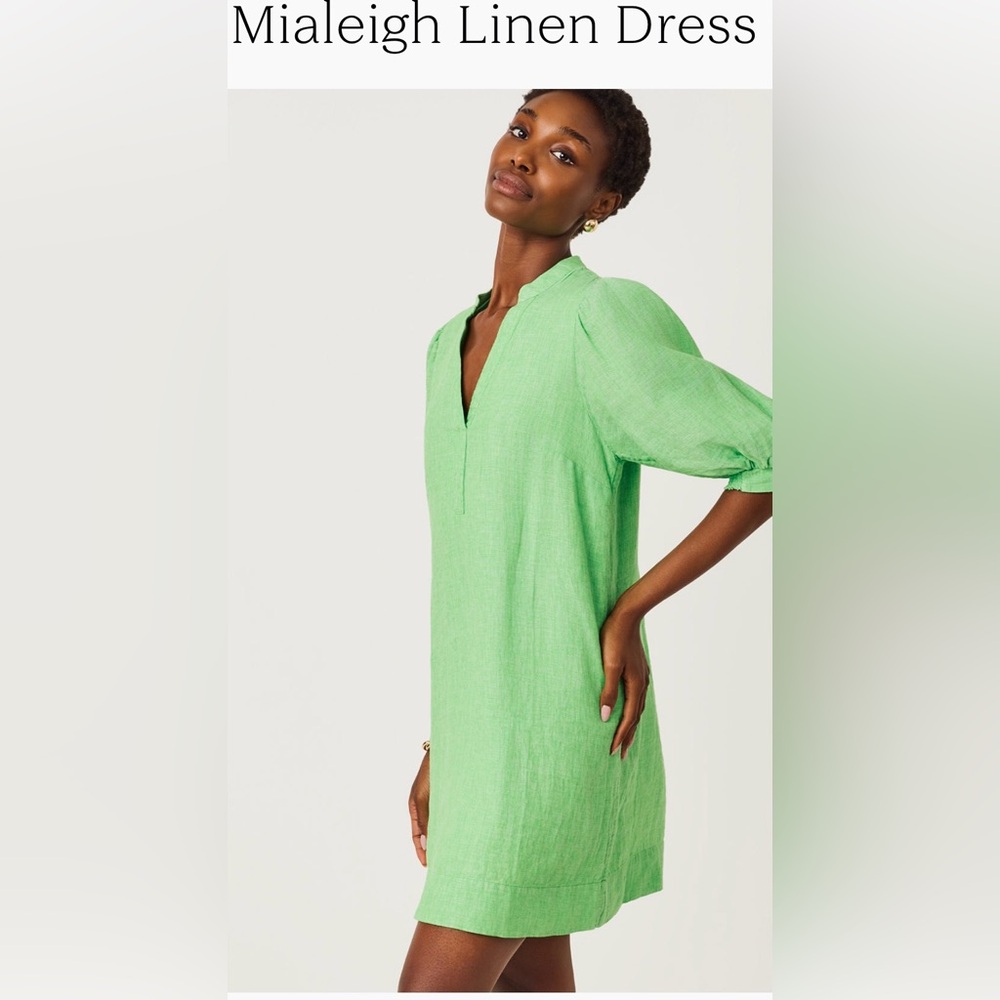 π LILLY PULITZER MIALEIGH ELBOW SLEEVE DRESS - Picture 6 of 7